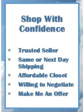 SHOP WITH CONFIDENCE